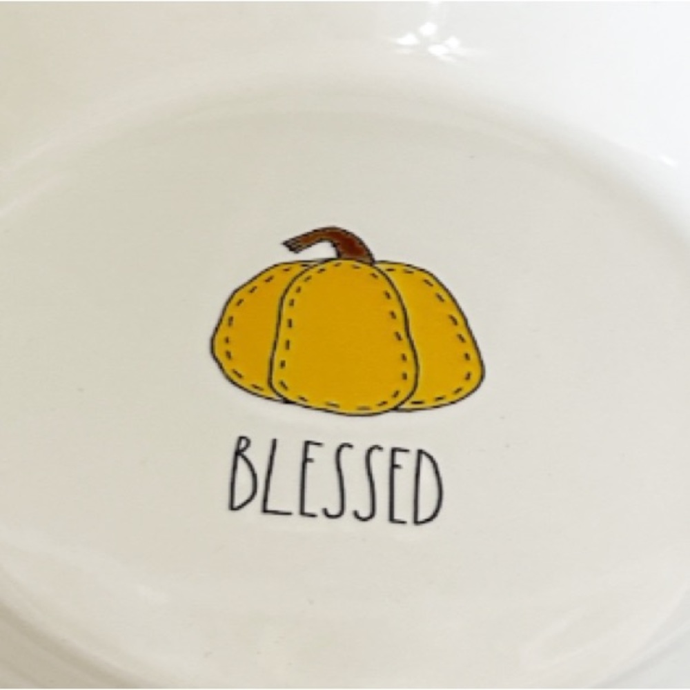 NEW Rae Dunn BLESSED Pie Plate π₯§ - Picture 2 of 5